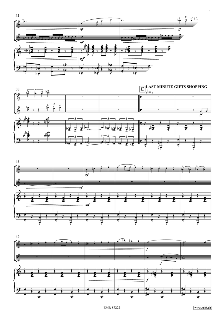 Christmas Journey Christmas Journey Clarinet scores gallery preview page 6
