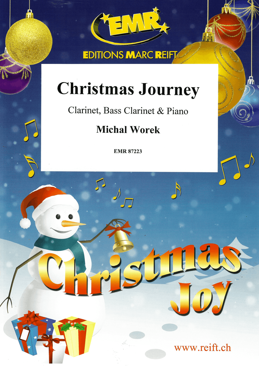 Christmas Journey Christmas Journey Bass Clarinet scores gallery preview page 1