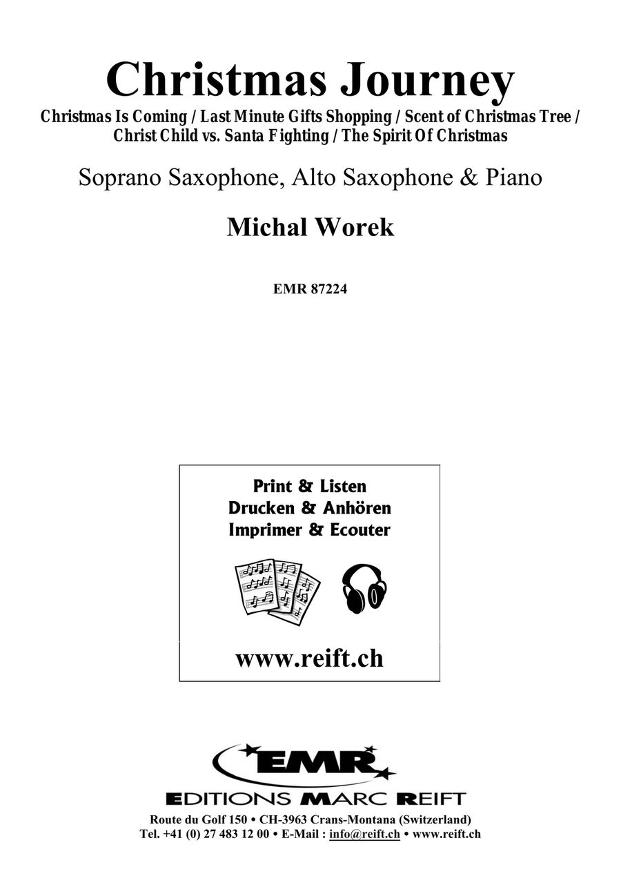 Christmas Journey Christmas Journey Soprano Saxophone scores gallery preview page 2