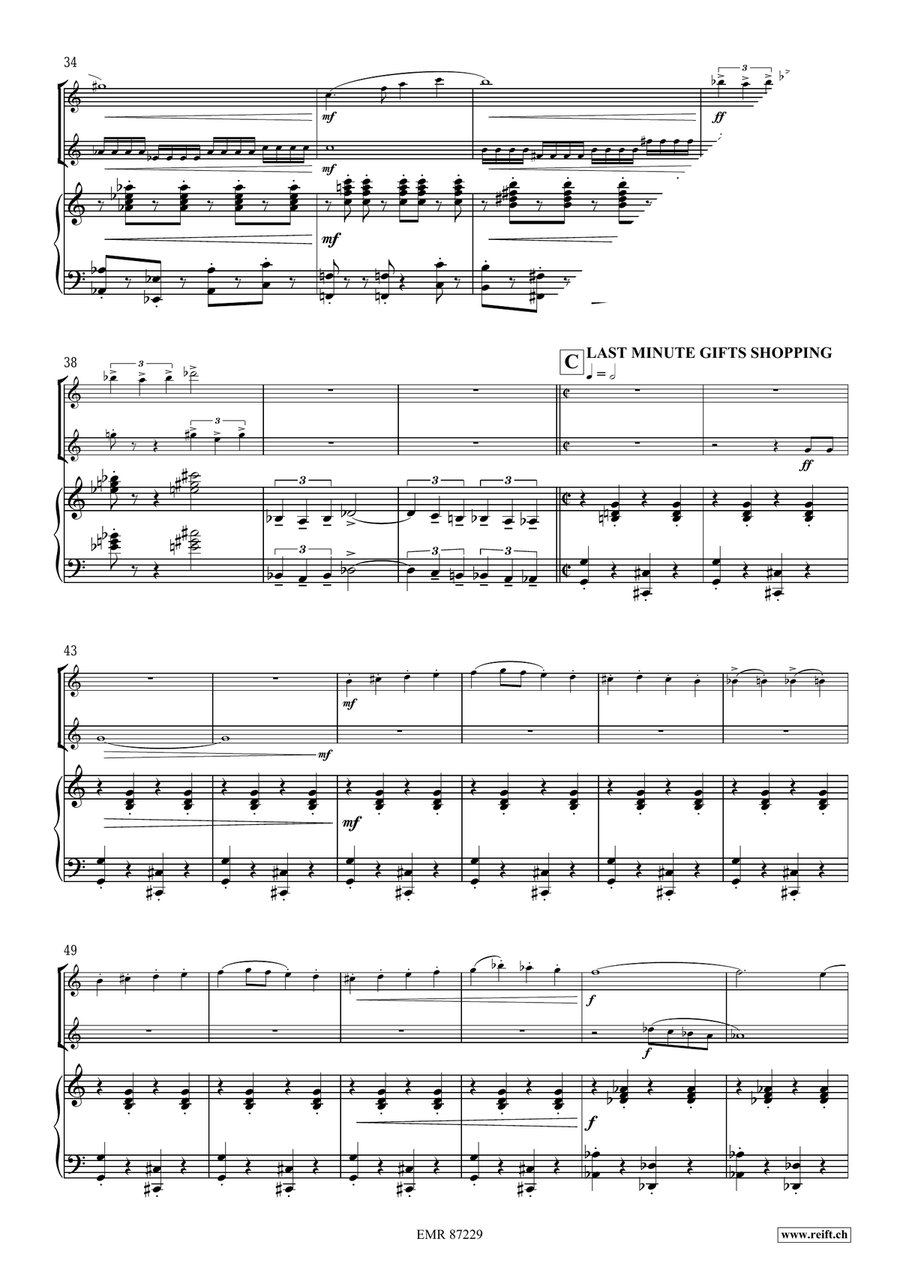 Christmas Journey Christmas Journey Violin scores gallery preview page 6