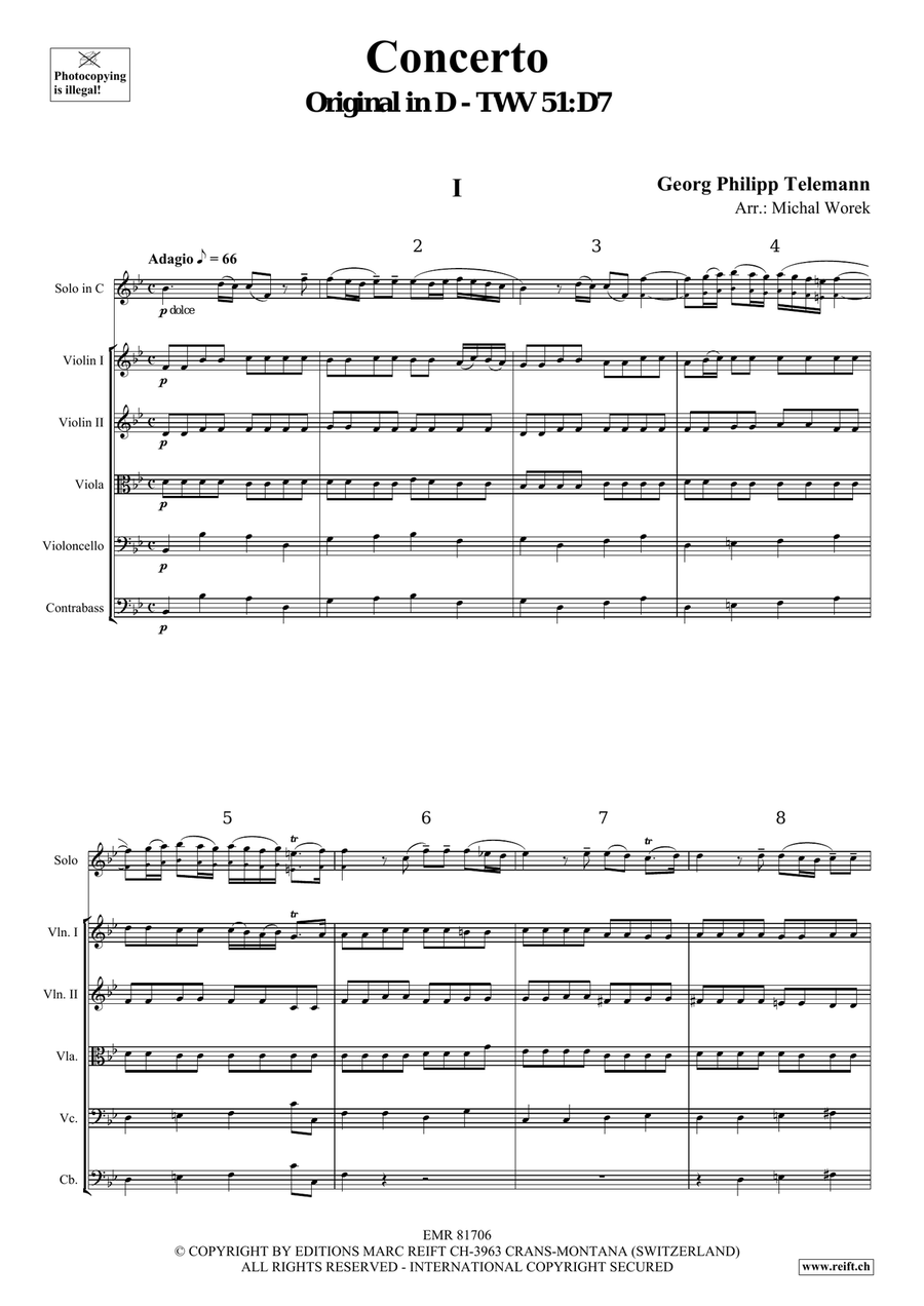 Concerto Concerto Bassoon scores gallery preview page 3