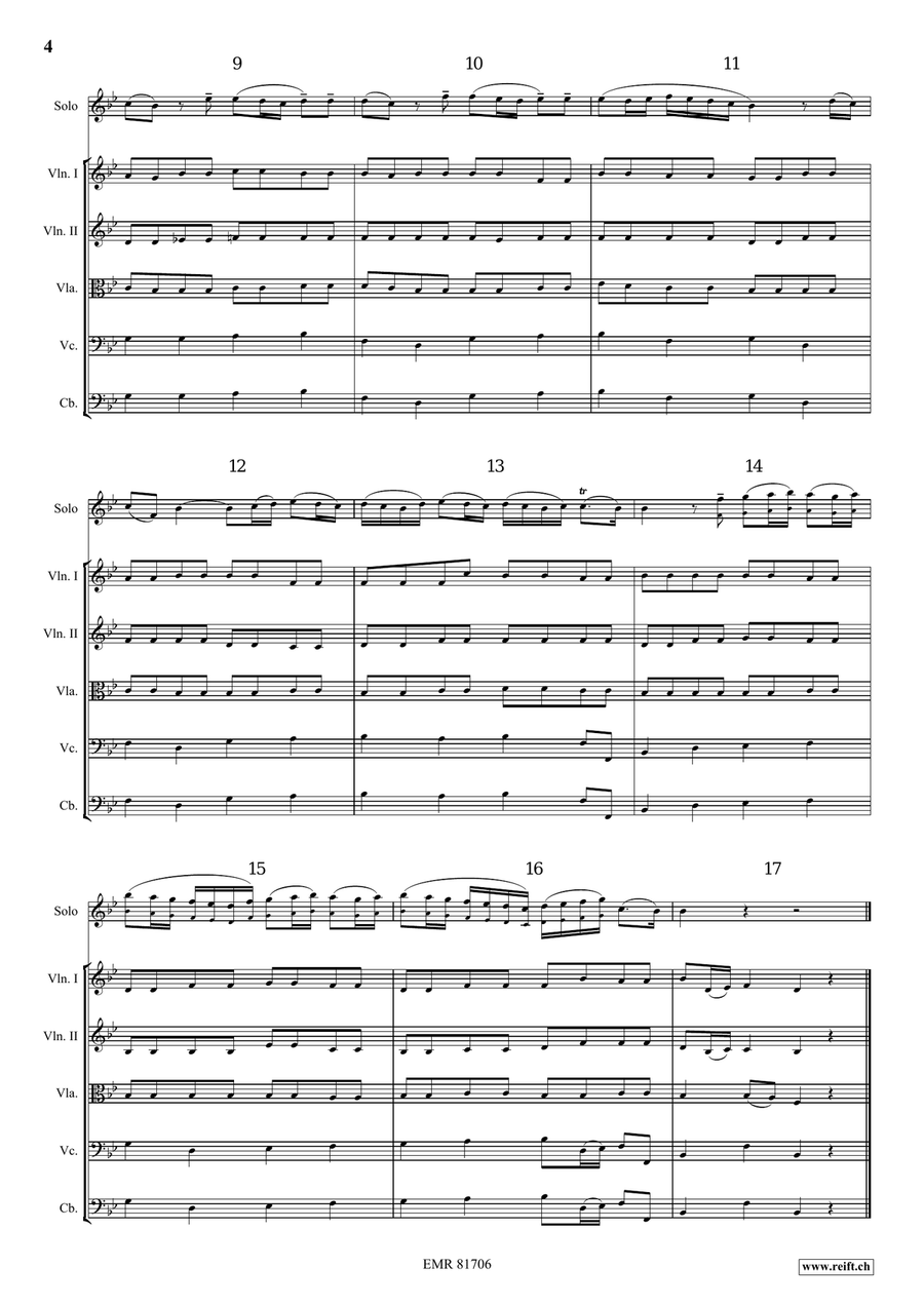 Concerto Concerto Bassoon scores gallery preview page 4