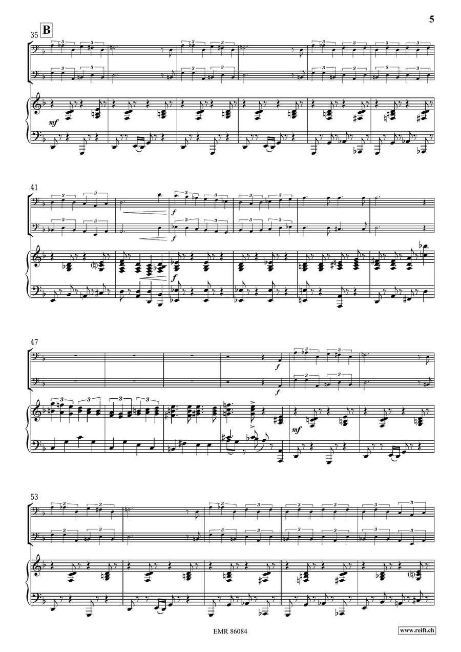Gershwin Medley Gershwin Medley Trombone Duet scores gallery preview page 5