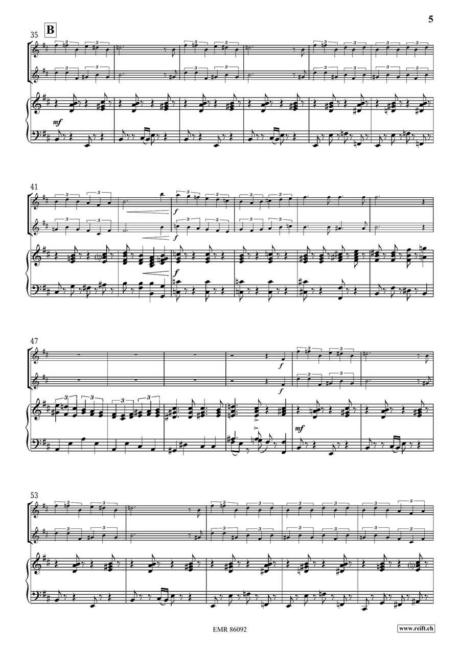 Gershwin Medley Gershwin Medley Flute Duet scores gallery preview page 5
