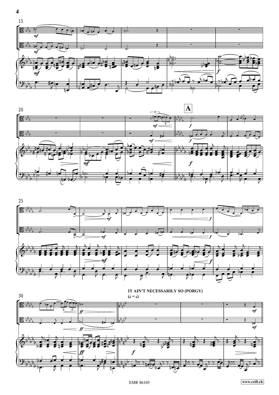 Gershwin Medley Gershwin Medley Piano Accompaniment scores gallery preview page 4
