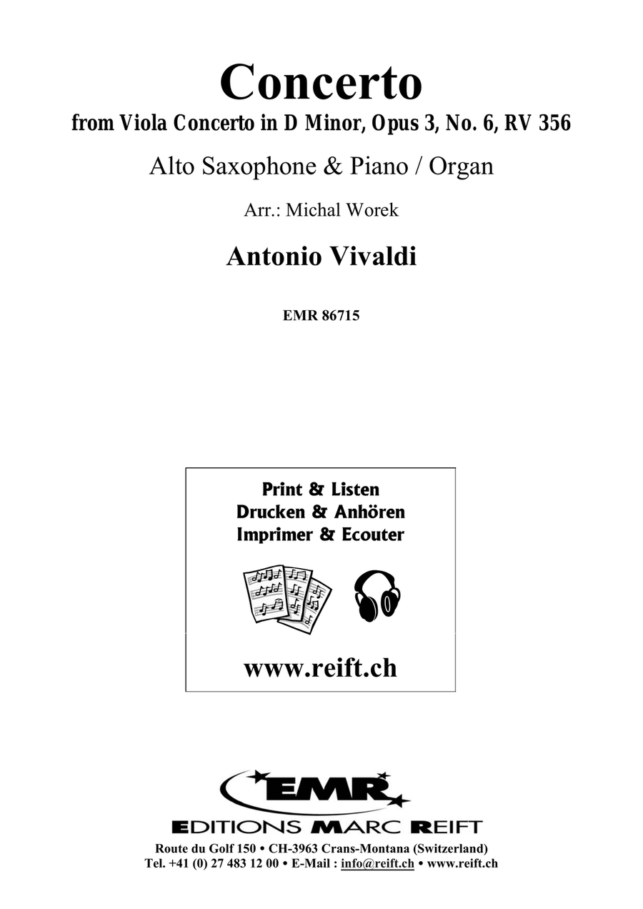 Concerto Concerto Alto Saxophone scores gallery preview page 2