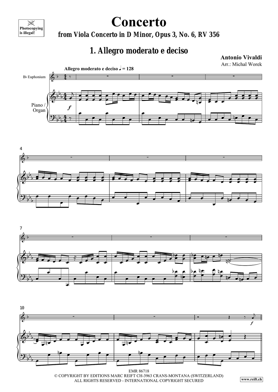 Concerto Concerto Euphonium scores gallery preview page 4