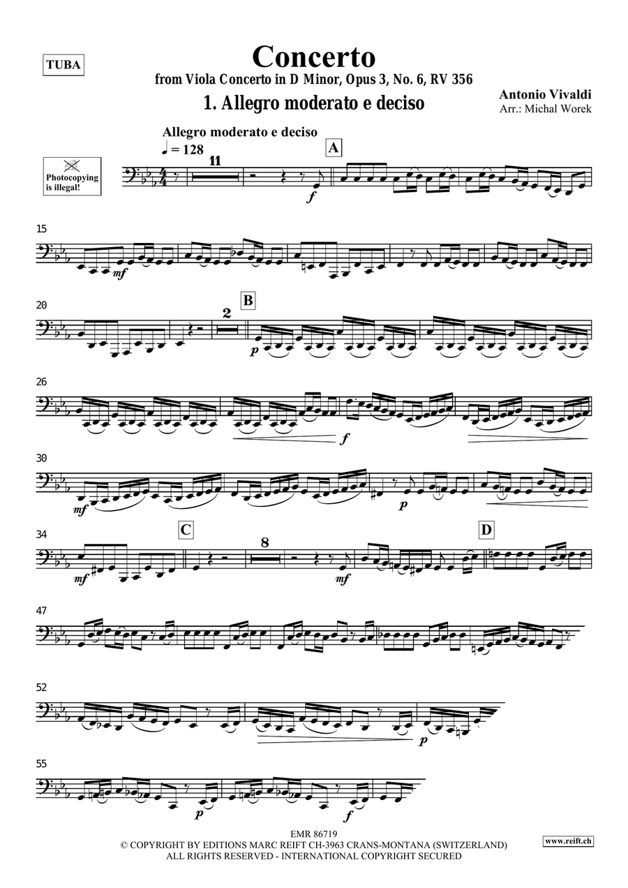 Concerto Concerto Tuba scores gallery preview page 3