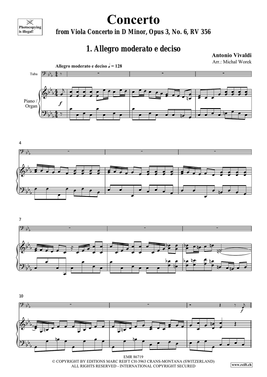 Concerto Concerto Tuba scores gallery preview page 4