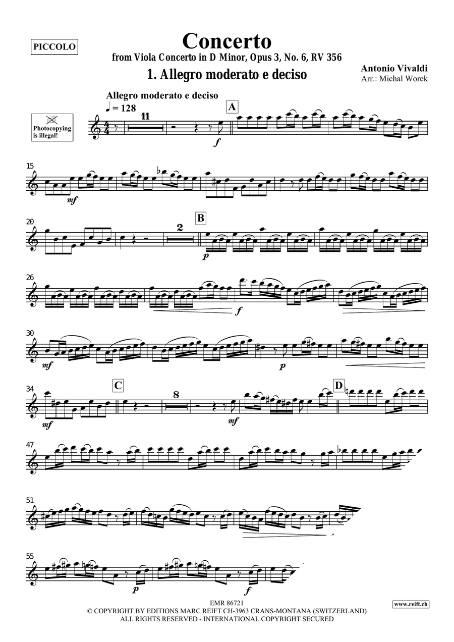 Concerto Concerto Piccolo scores gallery preview page 3