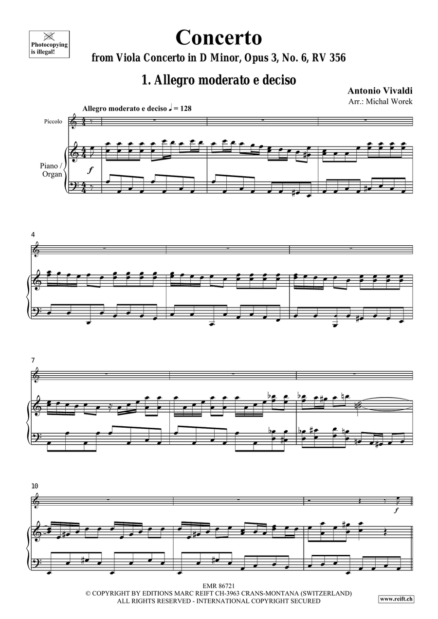 Concerto Concerto Piccolo scores gallery preview page 4