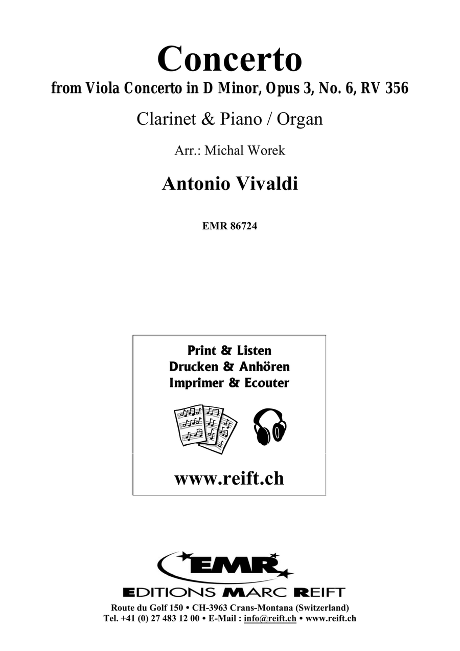 Concerto Concerto Clarinet Solo scores gallery preview page 2