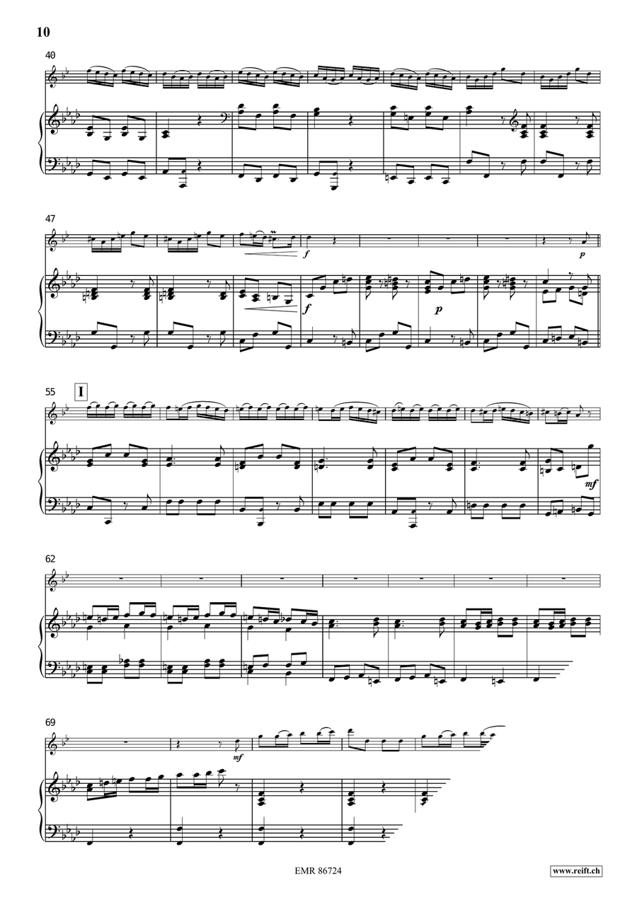 Concerto Concerto Clarinet Solo scores gallery preview page 8