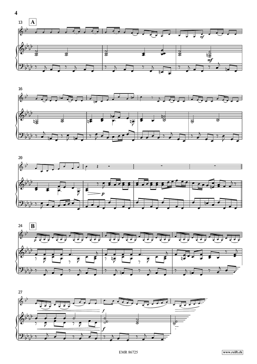 Concerto Concerto Bass Clarinet scores gallery preview page 5