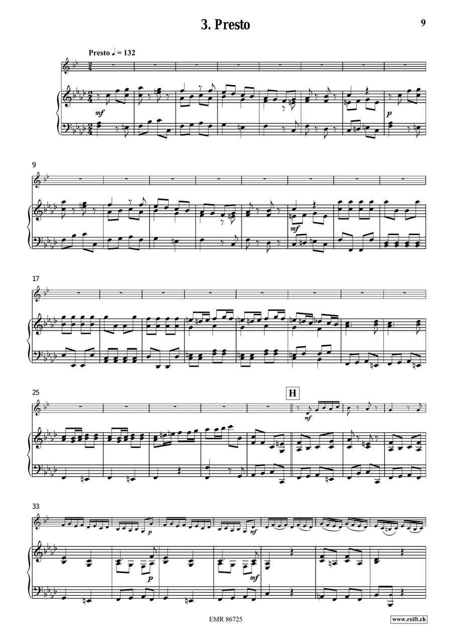 Concerto Concerto Bass Clarinet scores gallery preview page 7