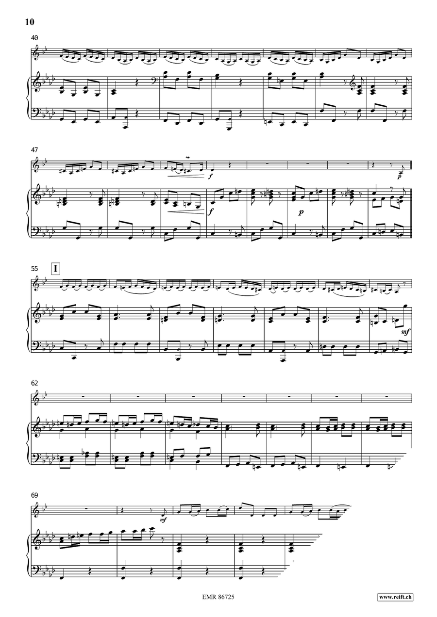 Concerto Concerto Bass Clarinet scores gallery preview page 8