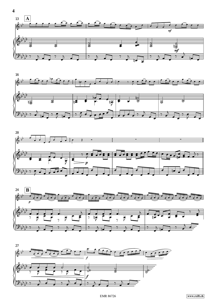 Concerto Concerto Soprano Saxophone scores gallery preview page 5
