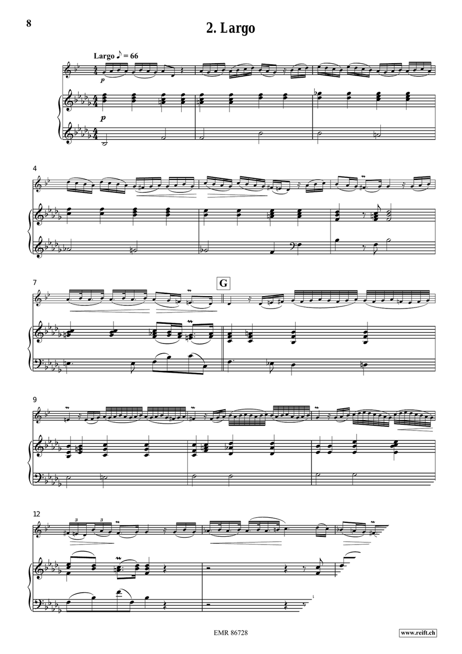 Concerto Concerto Baritone Saxophone scores gallery preview page 6