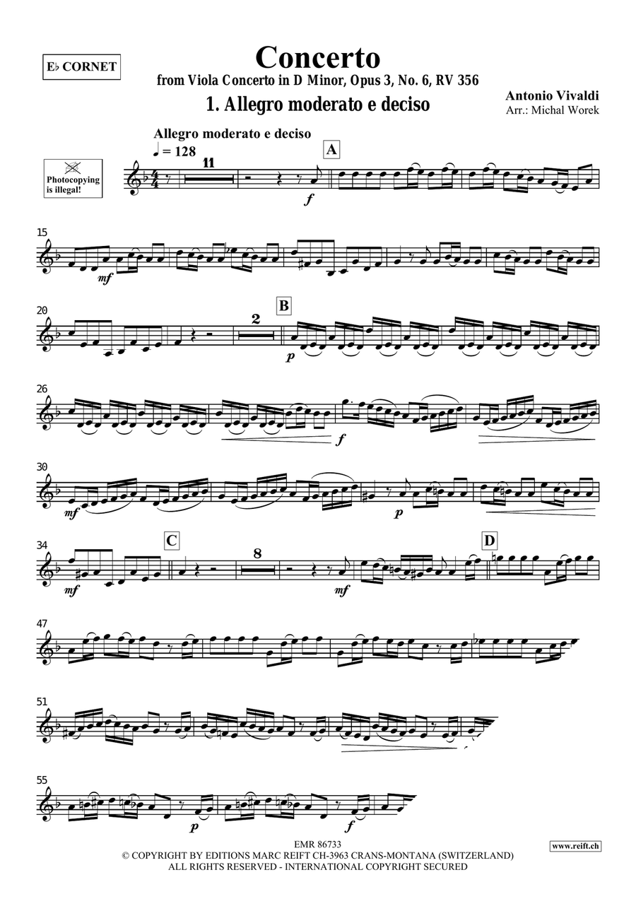 Concerto Concerto Cornet scores gallery preview page 3