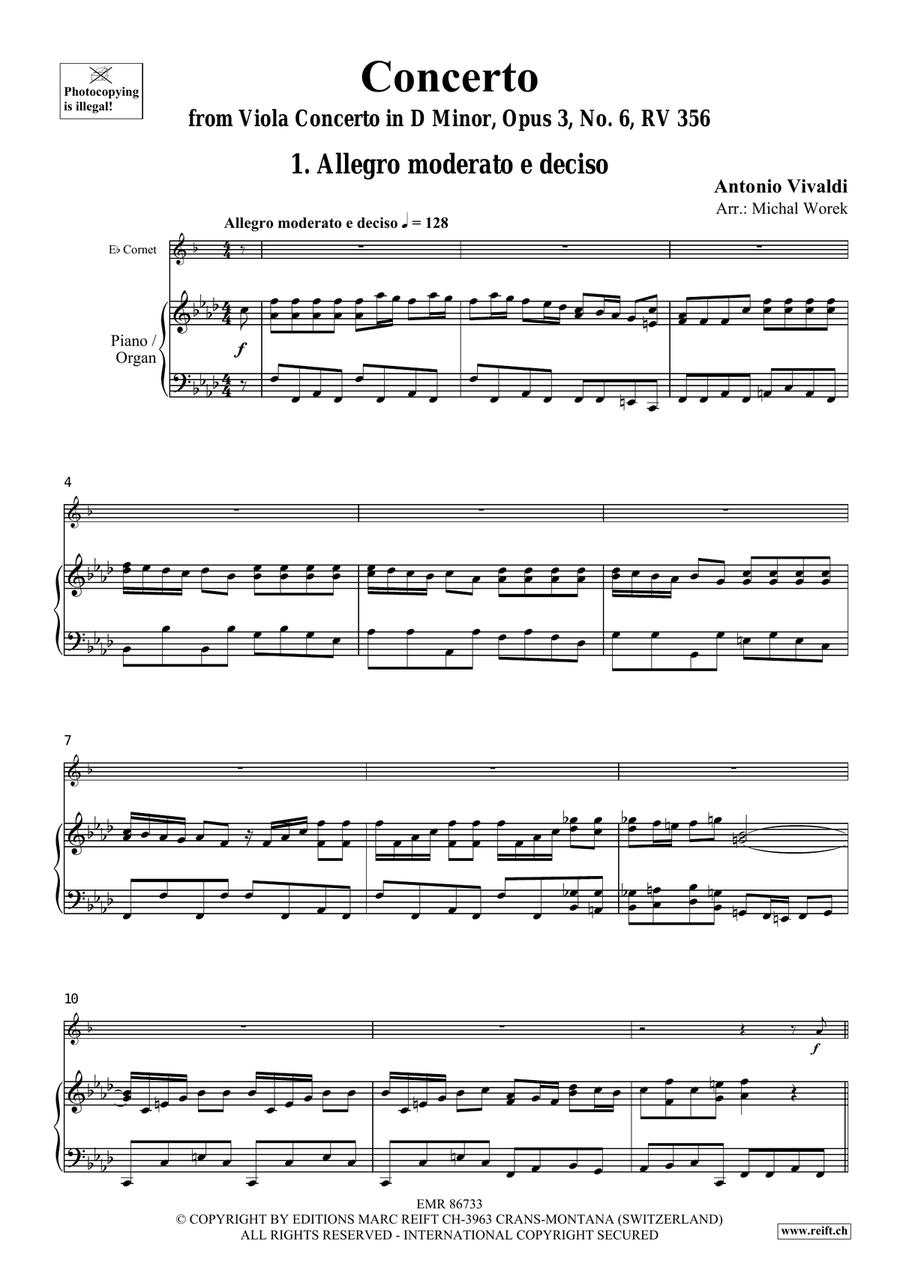 Concerto Concerto Cornet scores gallery preview page 4