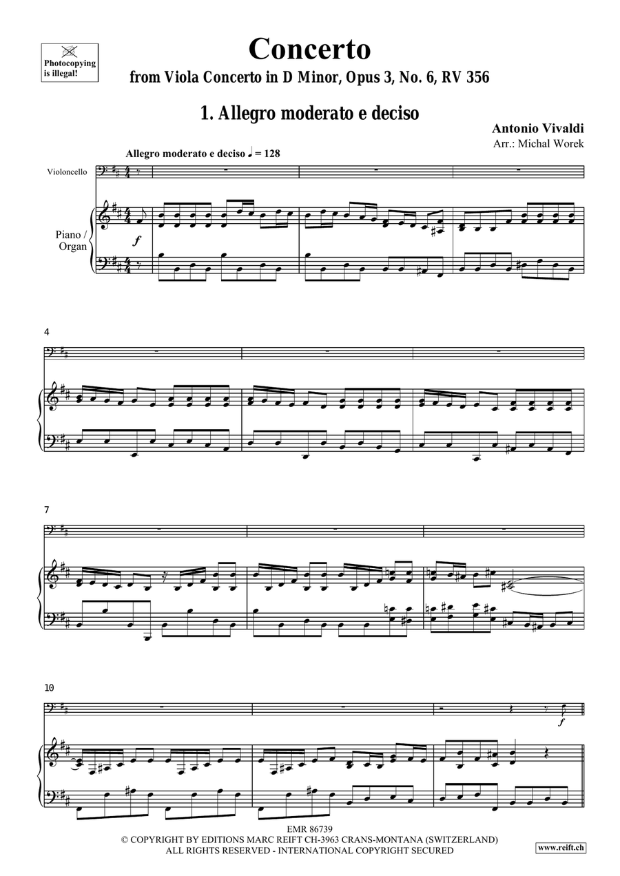 Concerto Concerto Organ scores gallery preview page 4