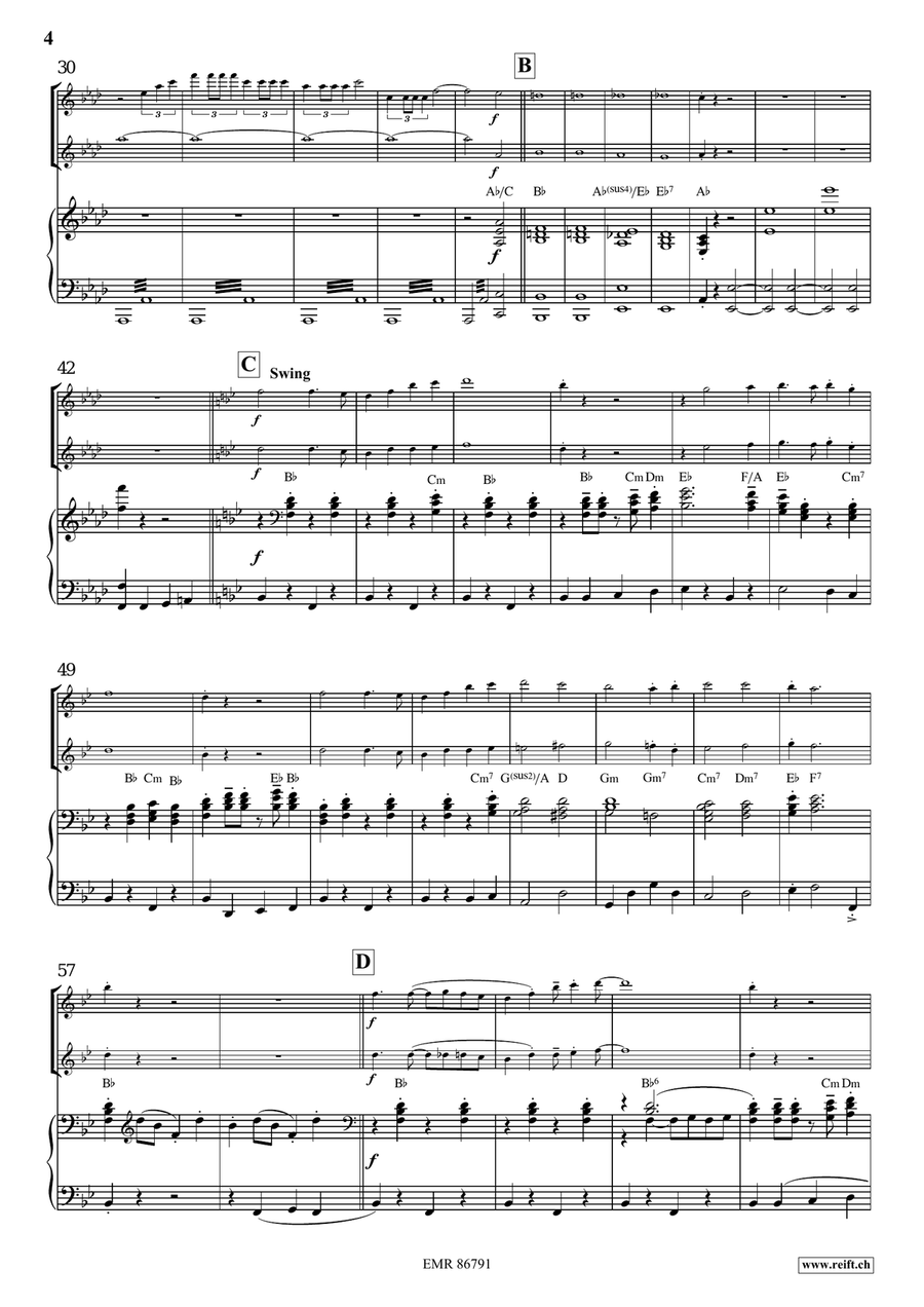 Victory Hymn Of The Republic Piccolo scores gallery preview page 4