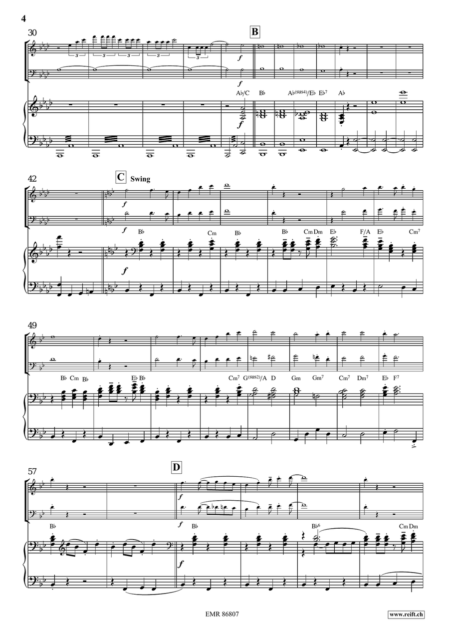 Victory Hymn Of The Republic Bassoon scores gallery preview page 4