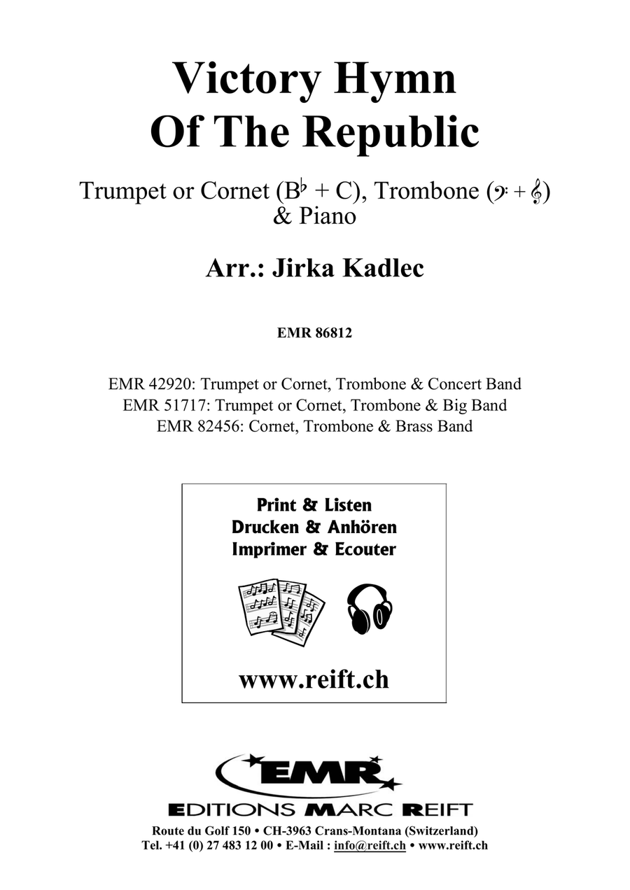 Victory Hymn Of The Republic Cornet scores gallery preview page 2