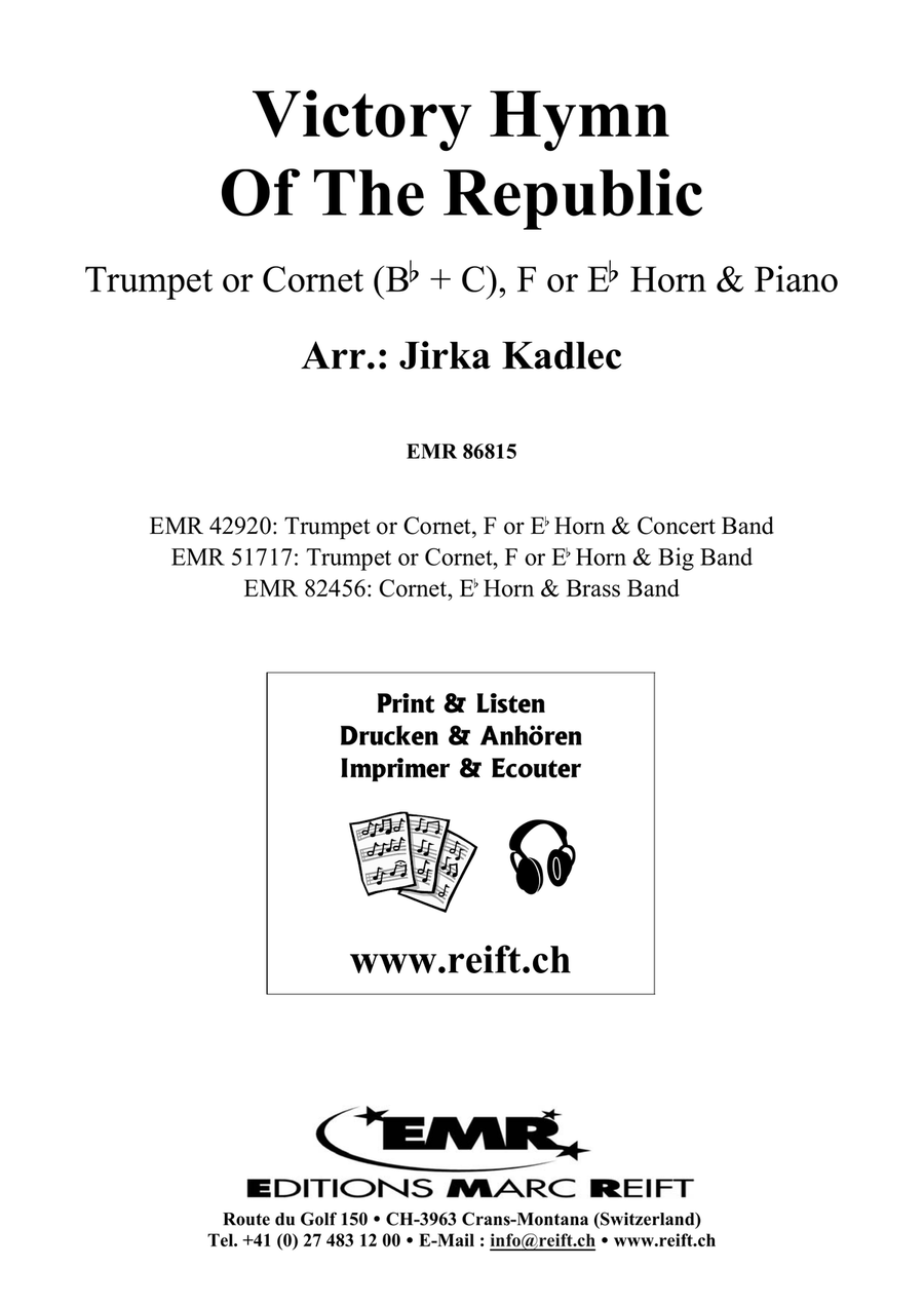 Victory Hymn Of The Republic Cornet scores gallery preview page 2