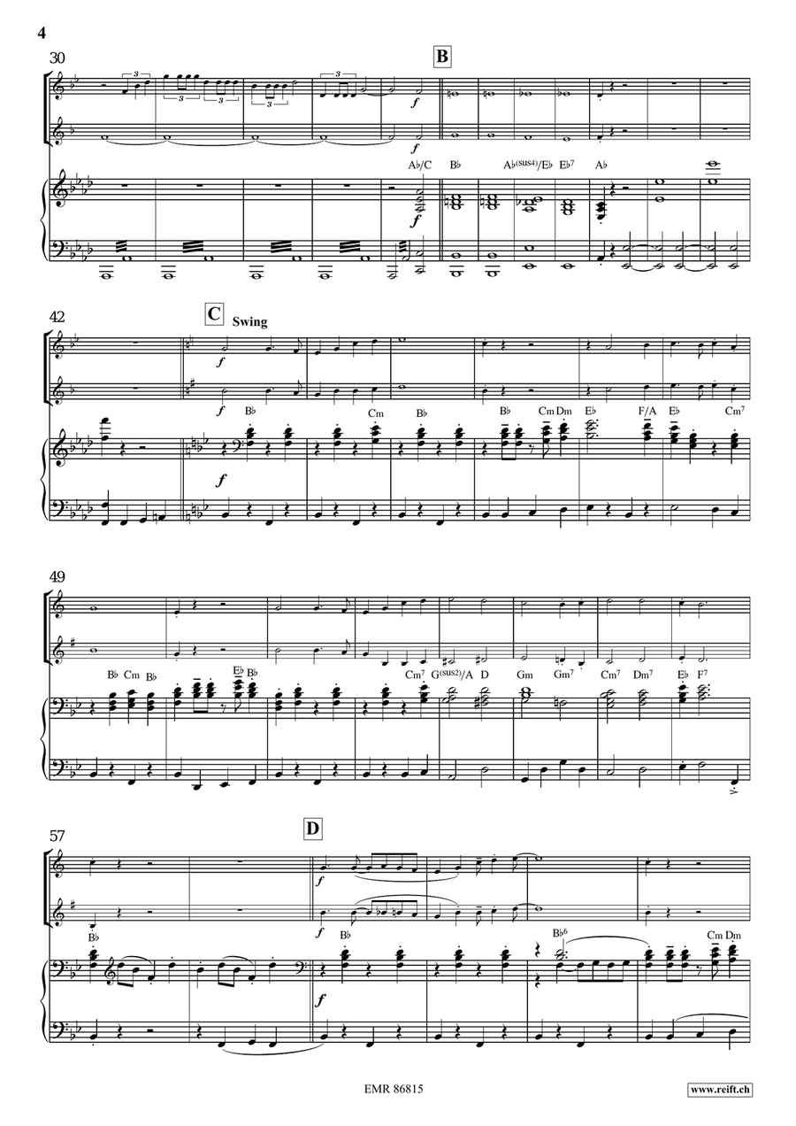 Victory Hymn Of The Republic Cornet scores gallery preview page 4
