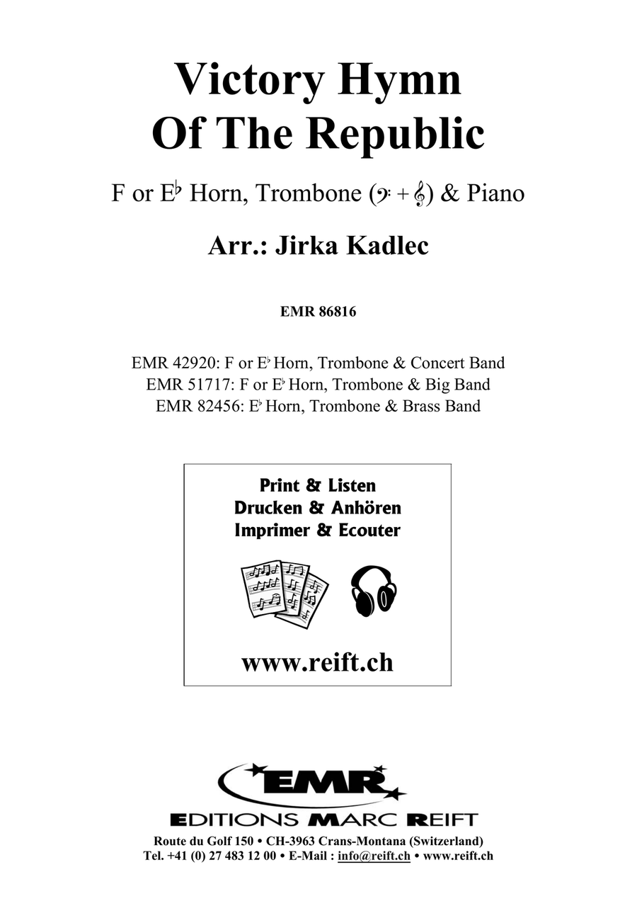Victory Hymn Of The Republic Horn scores gallery preview page 2