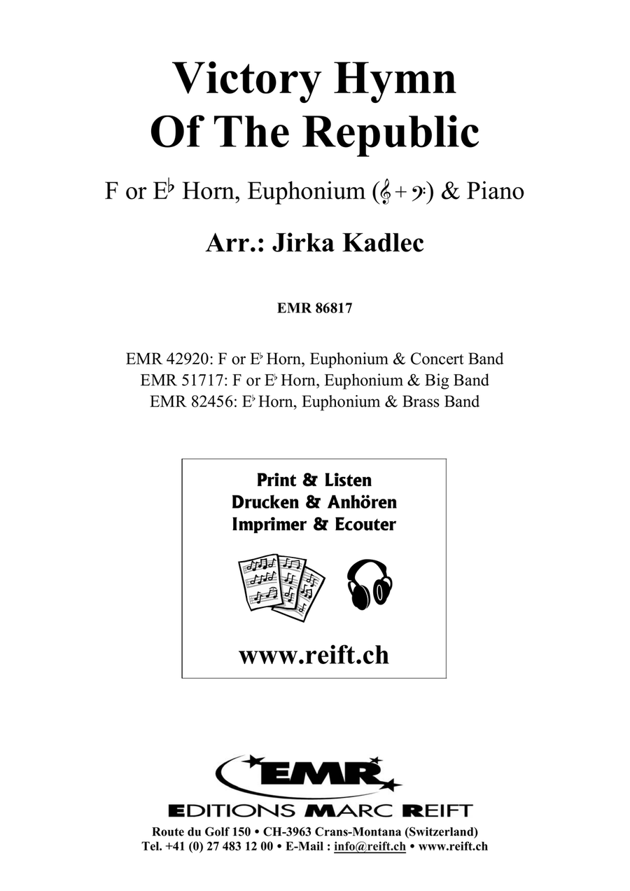 Victory Hymn Of The Republic Euphonium scores gallery preview page 2