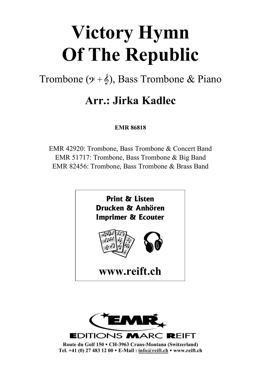 Victory Hymn Of The Republic Trombone scores gallery preview page 2