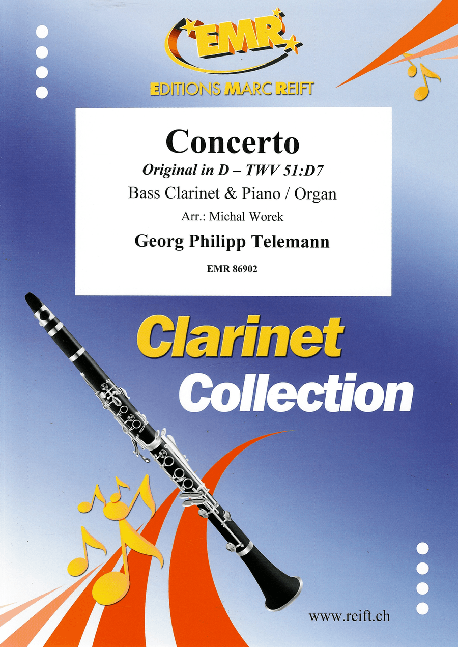 Concerto Concerto Bass Clarinet scores gallery preview page 1