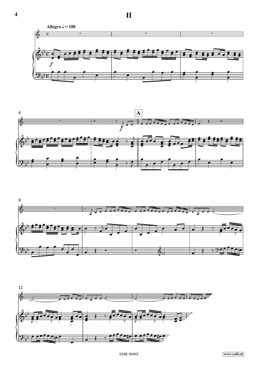 Concerto Concerto Bass Clarinet scores gallery preview page 5