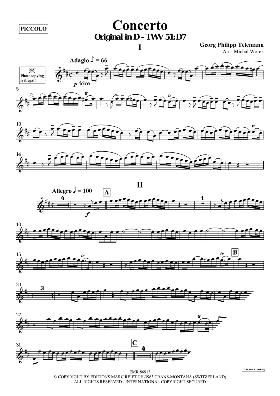Concerto Concerto Piccolo scores gallery preview page 3