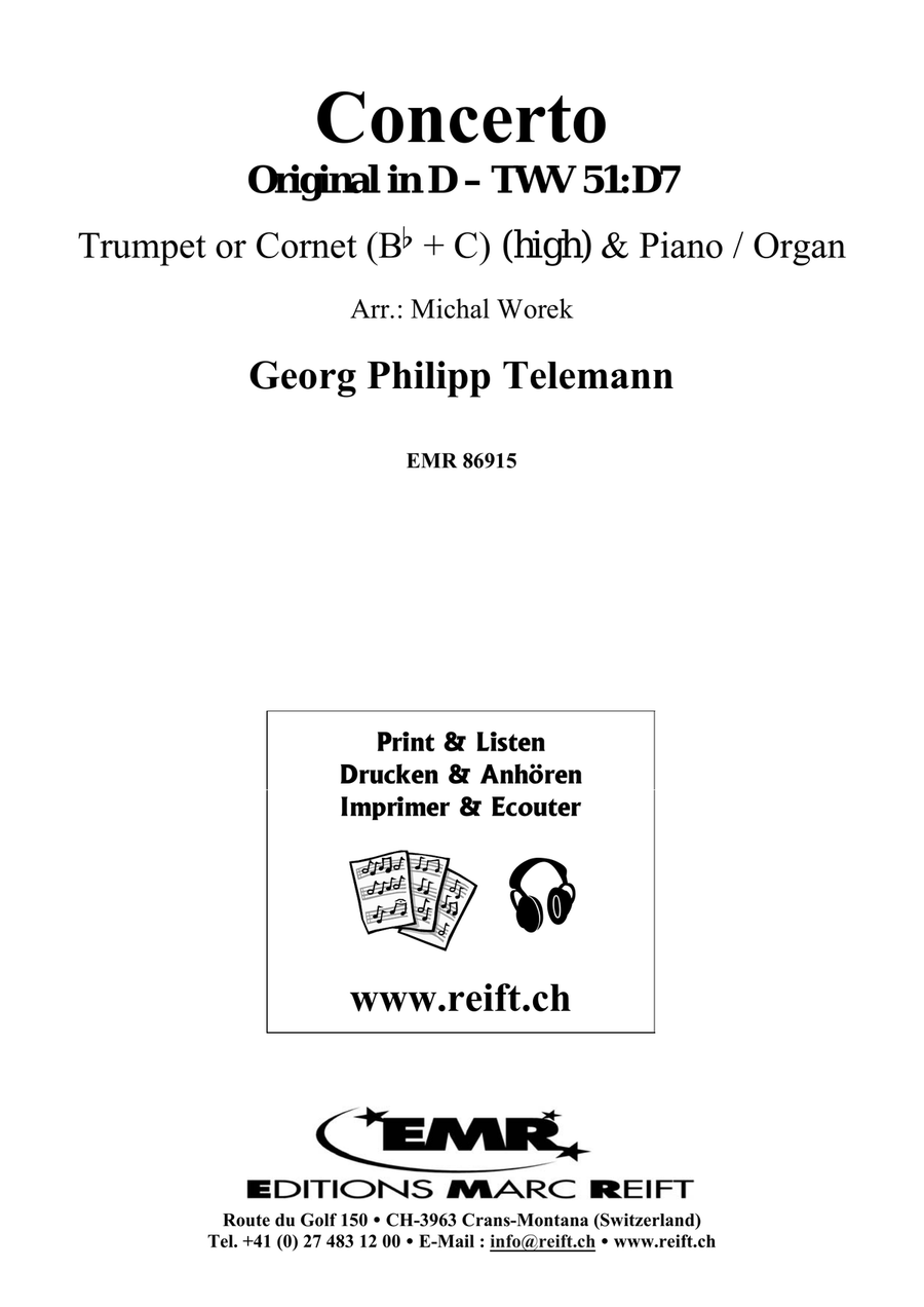 Concerto Concerto Cornet scores gallery preview page 2