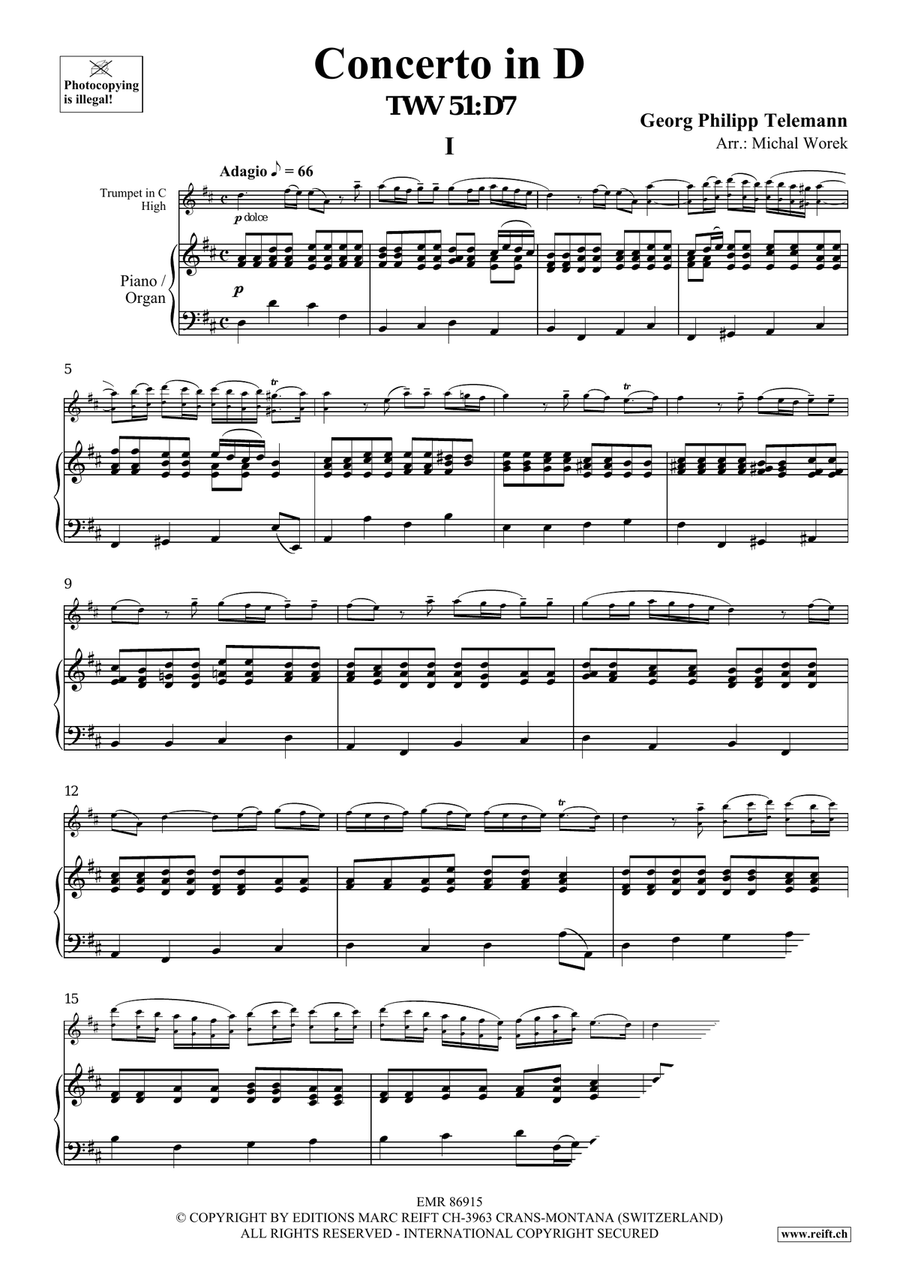 Concerto Concerto Cornet scores gallery preview page 4