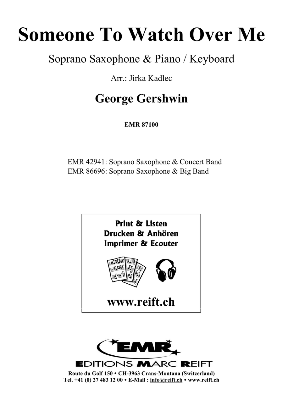 Someone To Watch Over Me Someone To Watch Over Me Soprano Saxophone scores gallery preview page 2