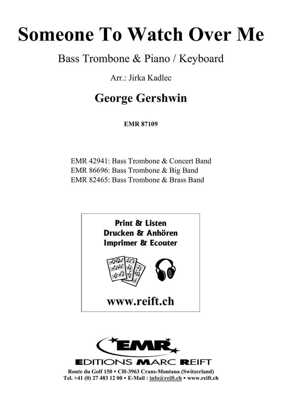 Someone To Watch Over Me Someone To Watch Over Me Trombone scores gallery preview page 2