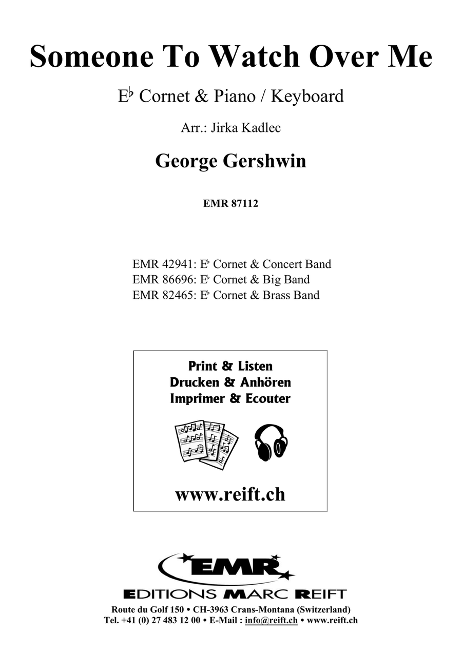 Someone To Watch Over Me Someone To Watch Over Me Cornet scores gallery preview page 2