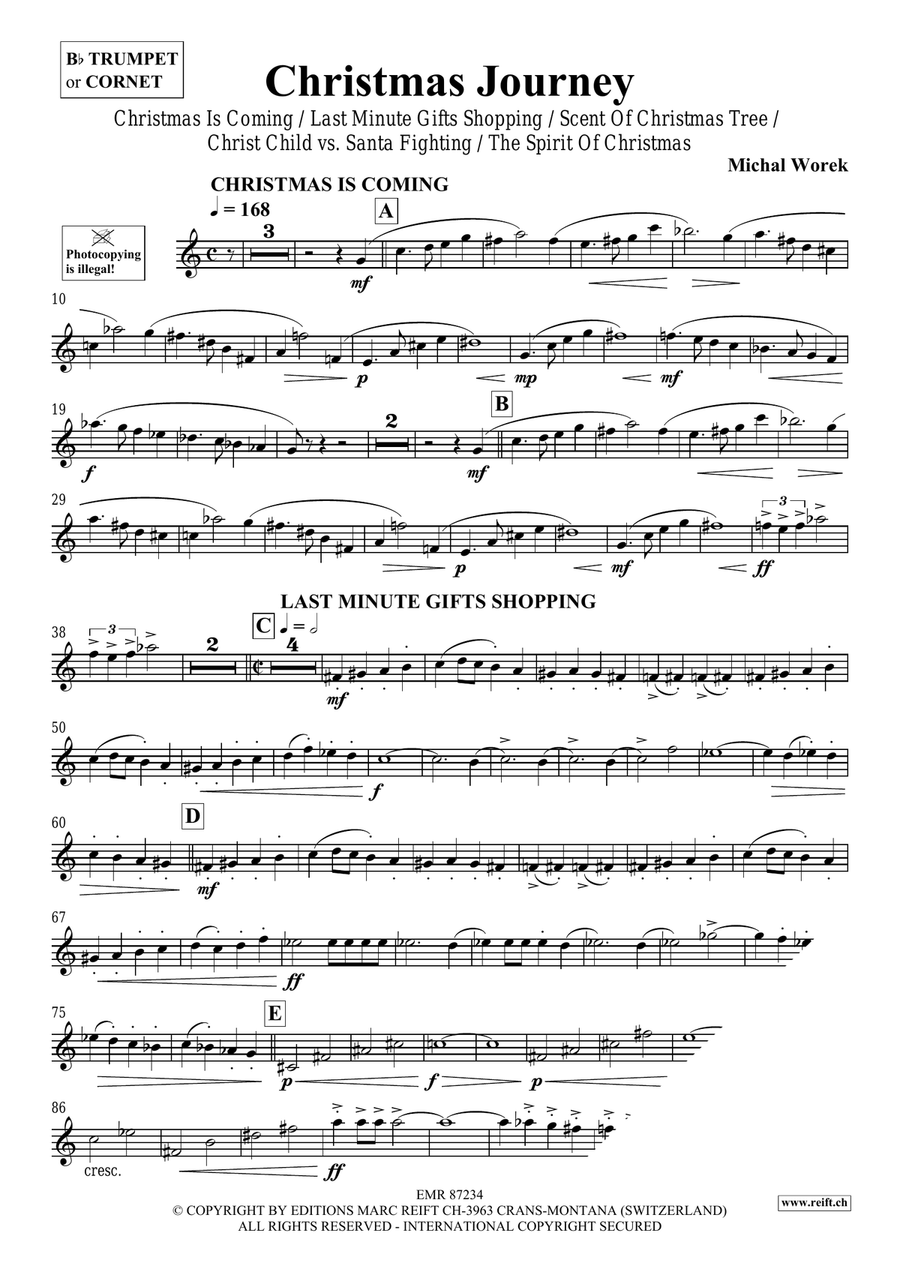 Christmas Journey Christmas Journey Cornet scores gallery preview page 4