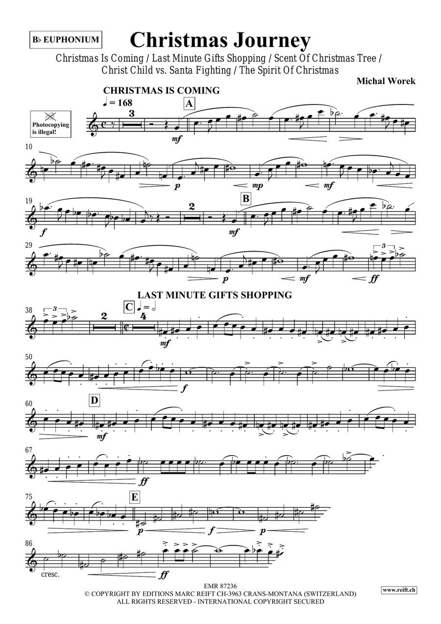 Christmas Journey Christmas Journey Euphonium scores gallery preview page 4