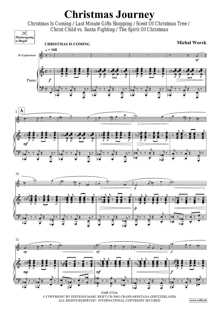 Christmas Journey Christmas Journey Euphonium scores gallery preview page 5