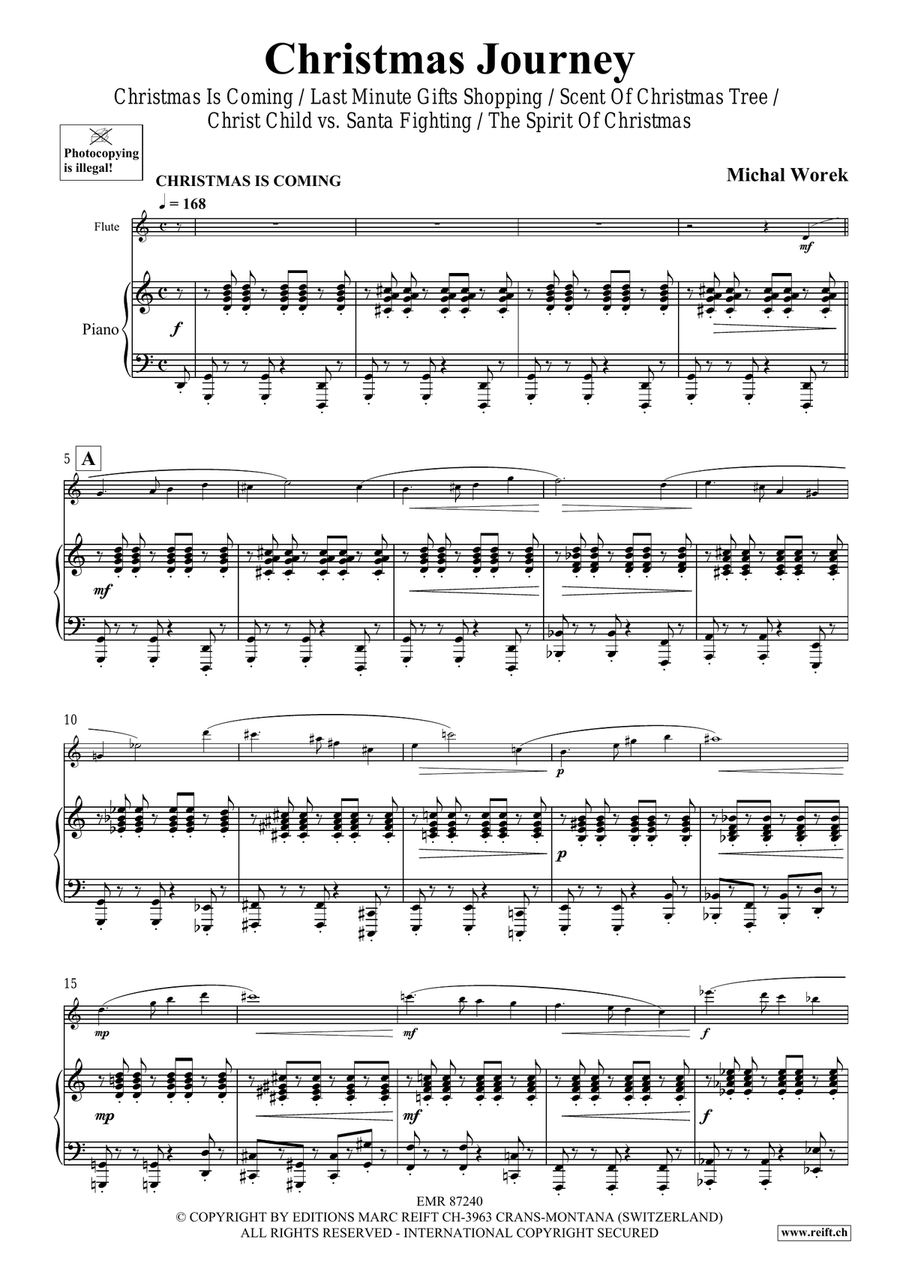 Christmas Journey Christmas Journey Flute Solo scores gallery preview page 5
