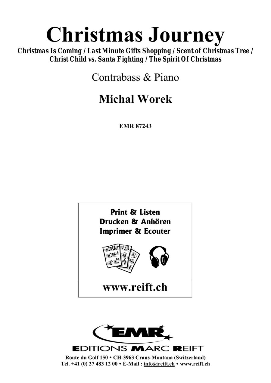 Christmas Journey Christmas Journey Double Bass scores gallery preview page 2