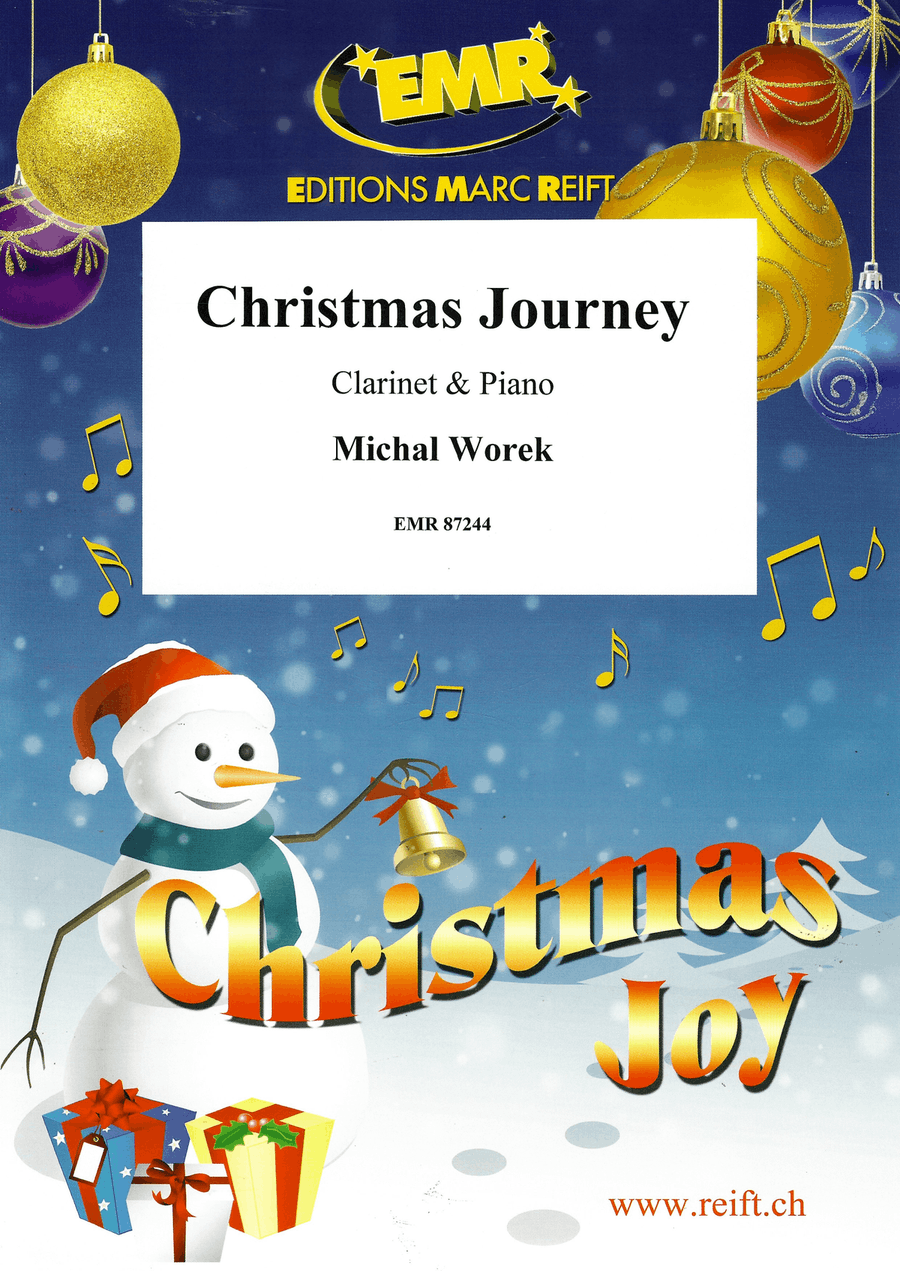 Christmas Journey Christmas Journey Clarinet Solo scores gallery preview page 1