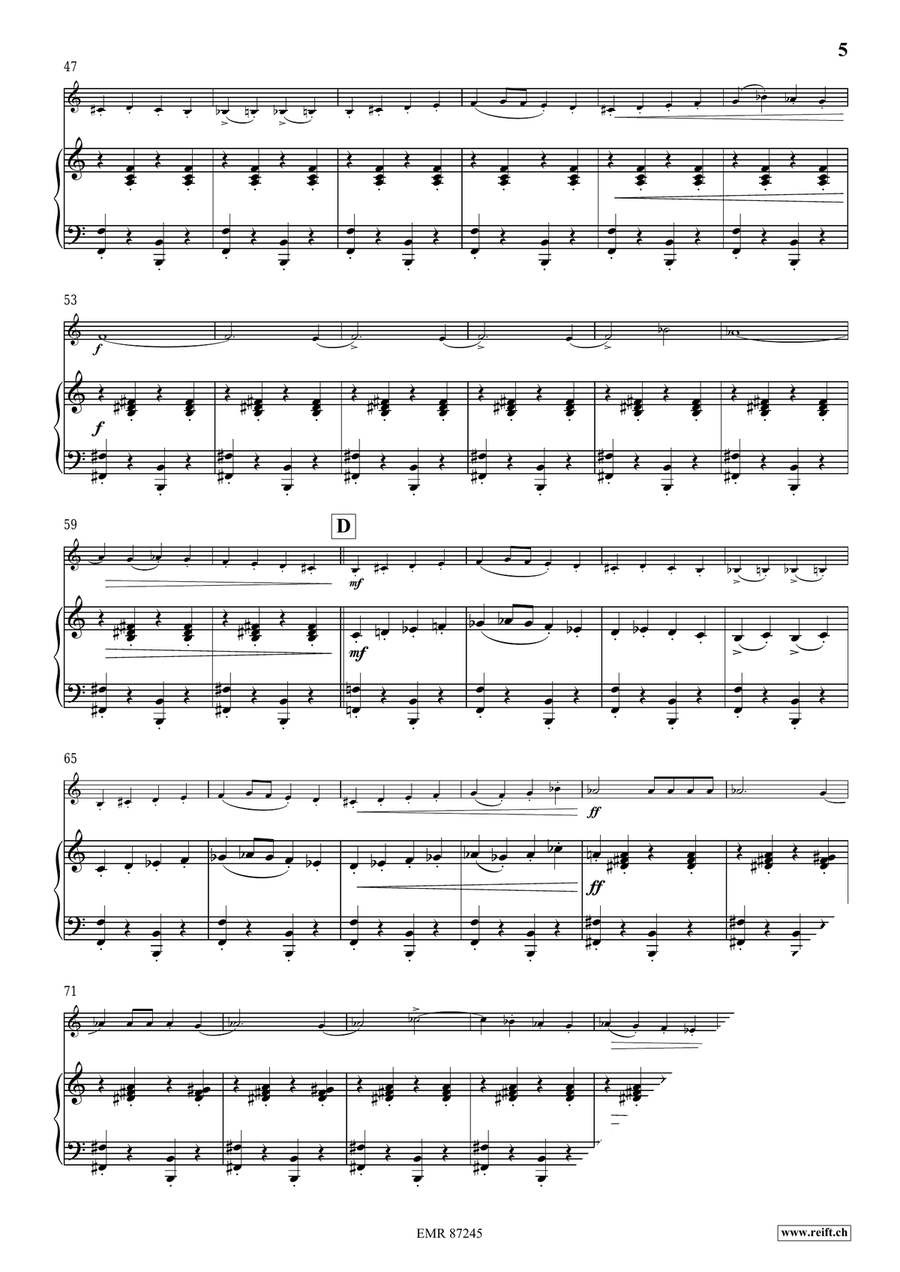 Christmas Journey Christmas Journey Bass Clarinet scores gallery preview page 7