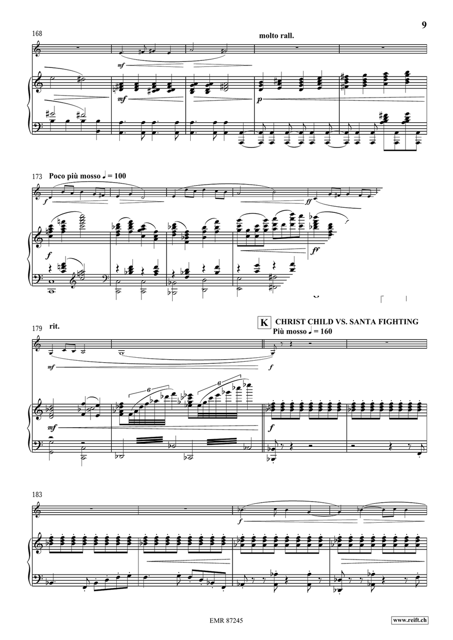 Christmas Journey Christmas Journey Bass Clarinet scores gallery preview page 9