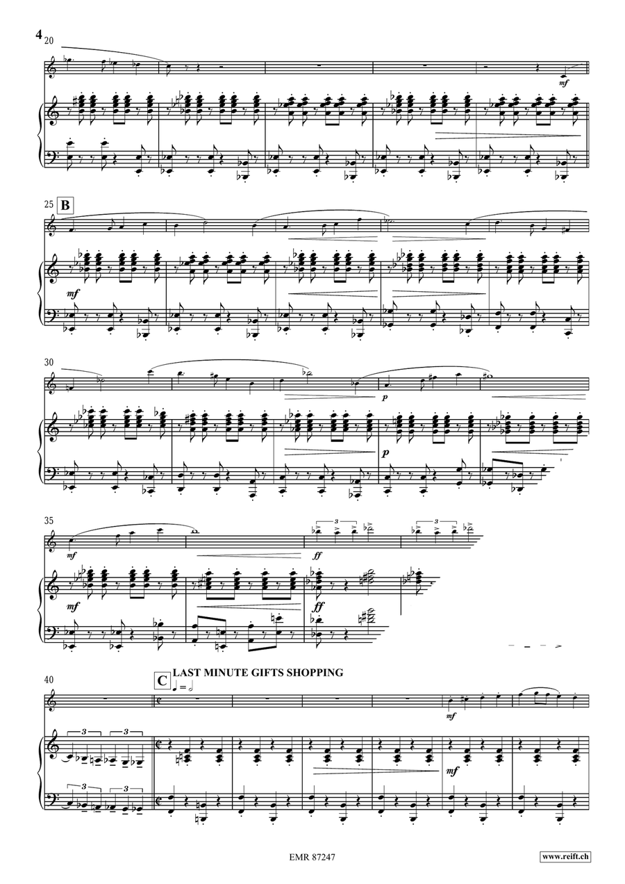 Christmas Journey Christmas Journey Tenor Saxophone scores gallery preview page 6